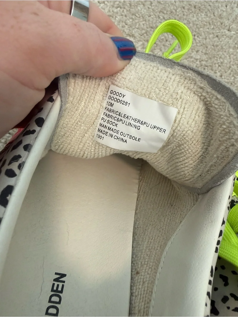 Steve Madden Fashion Sneakers